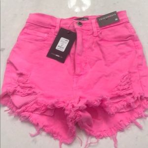 Fashion Nova HOT PINK SHORTS
